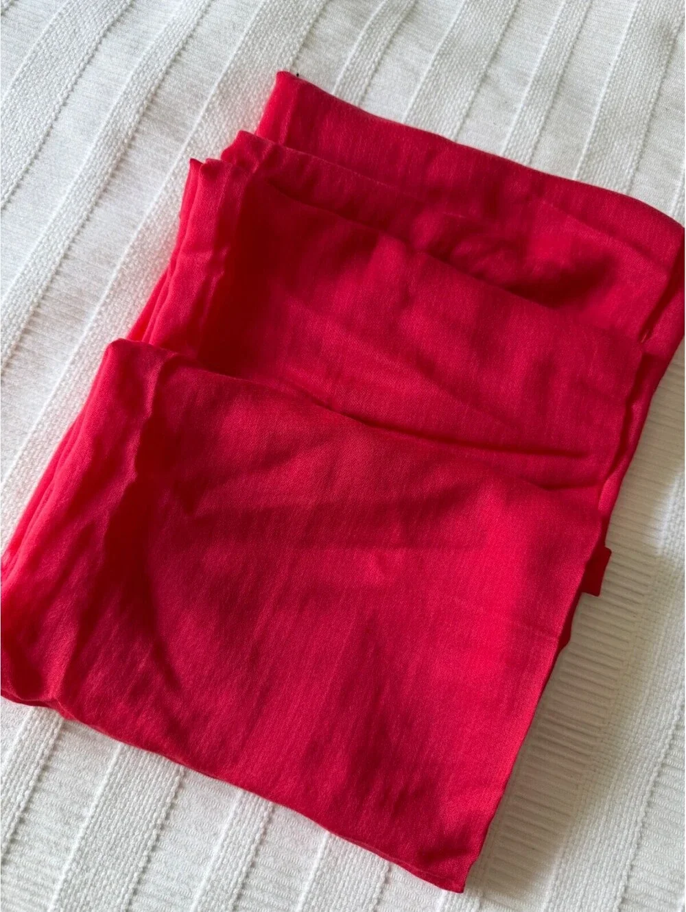 NWOT Max Mara Palla Scarf Deep Pink Cashmere Silk Wool Blend Made in Italy $675
